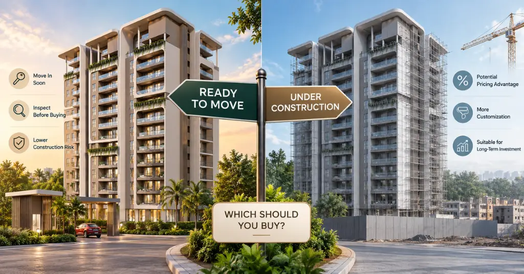 Ready-to-Move vs Under-Construction Homes: Which Should You Buy?